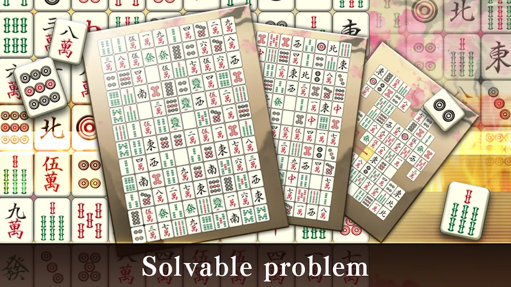 Скачать Mahjong Puzzle Shisensho на Android — Безлимитные подсказки и открыты уровни — скриншот 2
