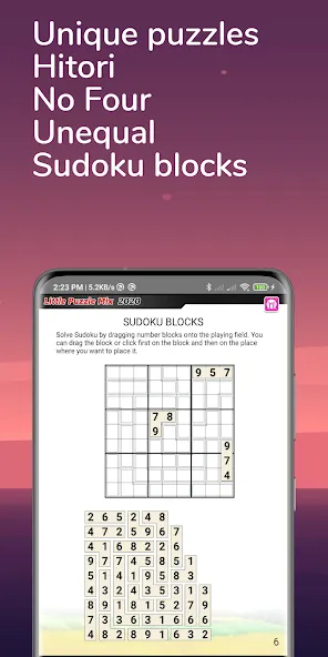 Скачать взлом Puzzle Book: Daily puzzle page на Андроид — Открыты все головоломки — скриншот 5