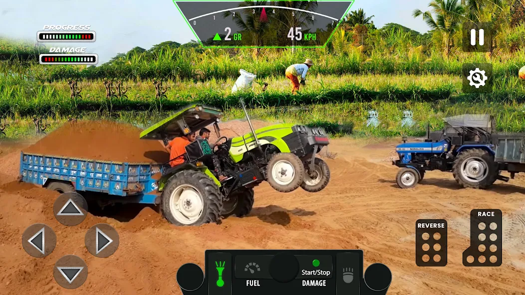 Скачать Tractor Simulator Farm Games — Безлимитные деньги и топливо — скриншот 2 Скачать Tractor Simulator Farm Games — Безлимитные деньги и топливо — скриншот 2