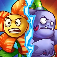 Zombie Defense - Plants War MOD APK — Безлимитные деньги и мощные растения