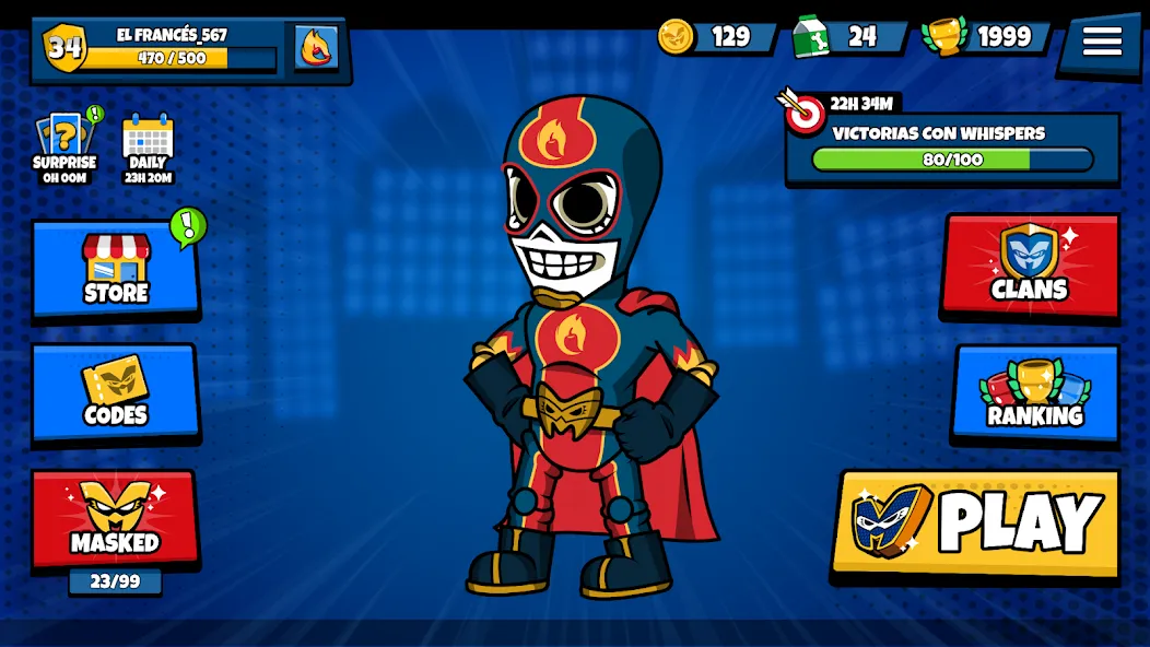 Скачать Supermasked с модом — Безлимитные ресурсы и все маски — скриншот 3
