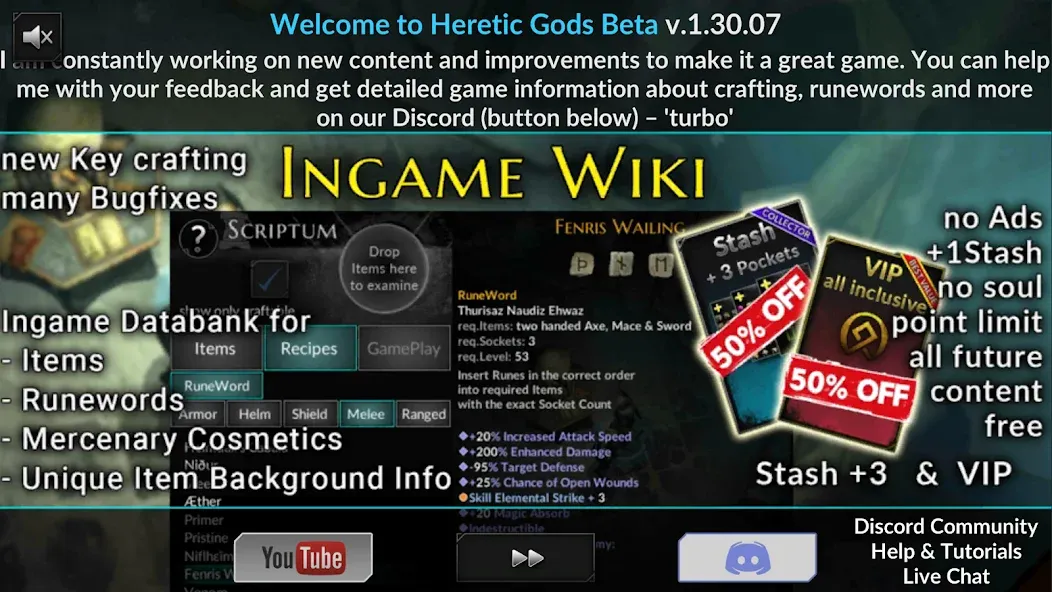 Скачать HERETIC GODS с модом — Безлимитные ресурсы и открытые герои — скриншот 3