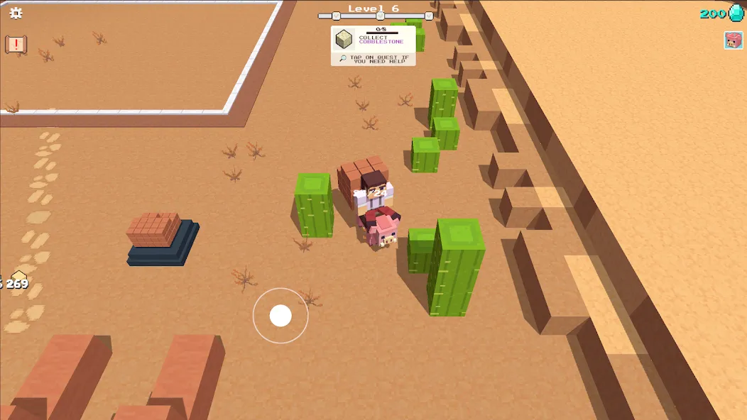 Скачать взлом CubeCrafter на Андроид — Безлимитные ресурсы и ускоренная крафтинг — скриншот 3