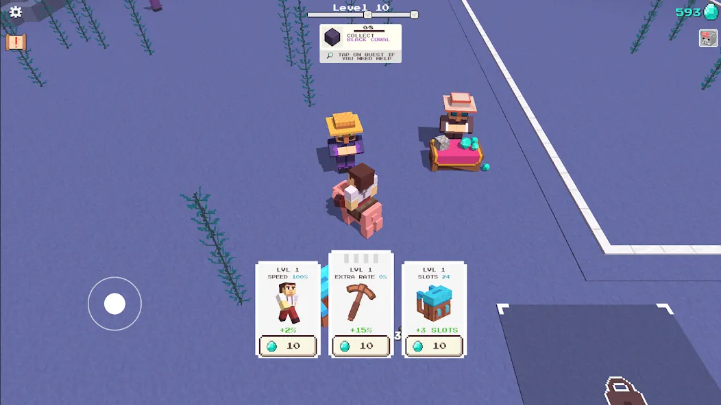 Скачать взлом CubeCrafter на Андроид — Безлимитные ресурсы и ускоренная крафтинг — скриншот 5