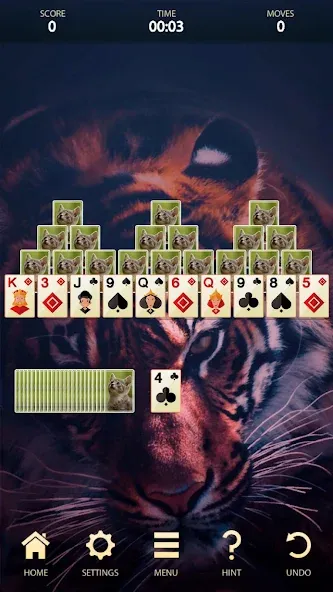 Classic Solitaire: Card Games MOD APK — Классический пасьянс без рекламы — скриншот 4