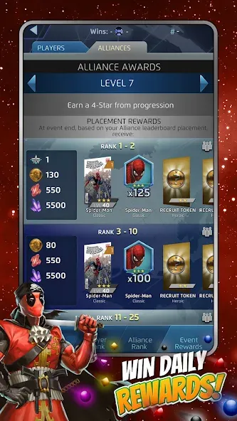 MARVEL Puzzle Quest: Hero RPG на Андроид — Безлимитные ресурсы и герои — скриншот 4