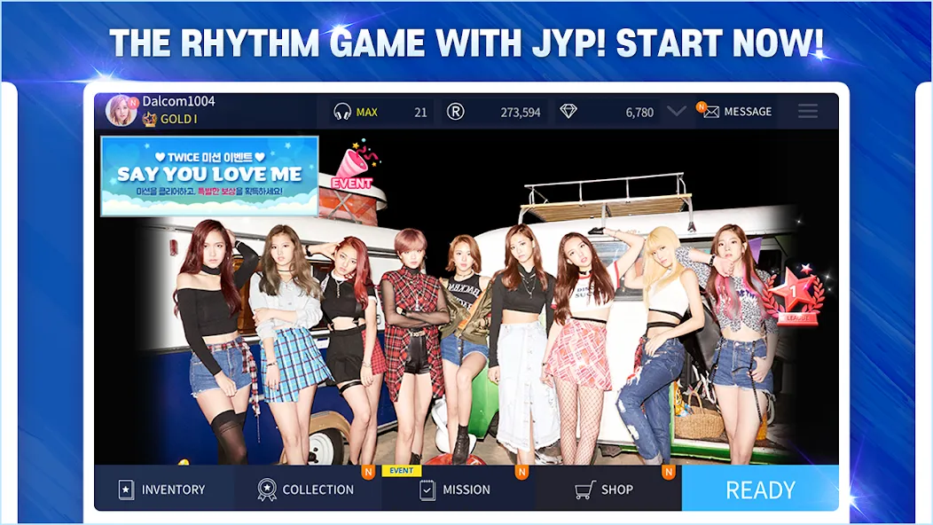 Скачать SUPERSTAR JYPNATION на Android — Безлимитные деньги и все карты открыты — скриншот 2