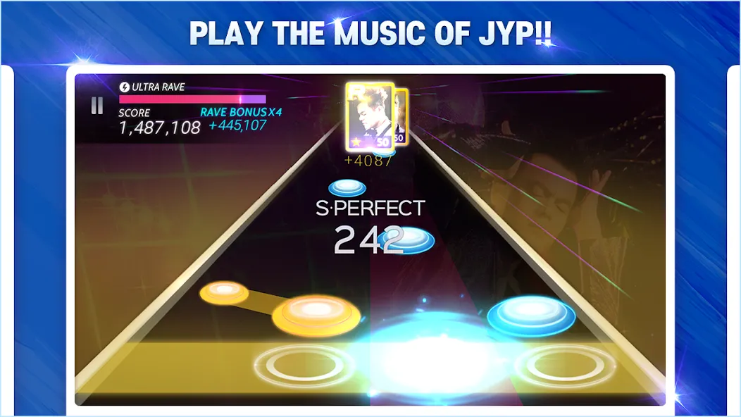 Скачать SUPERSTAR JYPNATION на Android — Безлимитные деньги и все карты открыты — скриншот 3