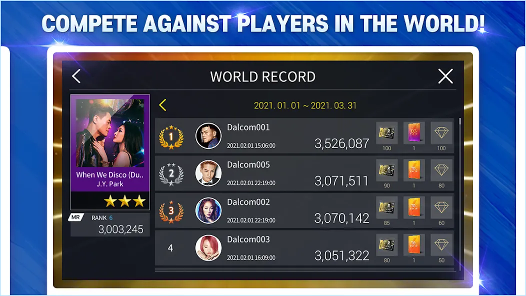 Скачать SUPERSTAR JYPNATION на Android — Безлимитные деньги и все карты открыты — скриншот 4