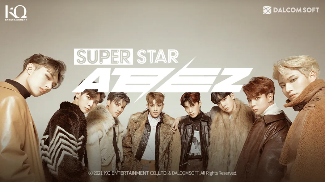 Скачать SUPERSTAR ATEEZ MOD APK — Безлимитные алмазы и все песни открыты — скриншот 1
