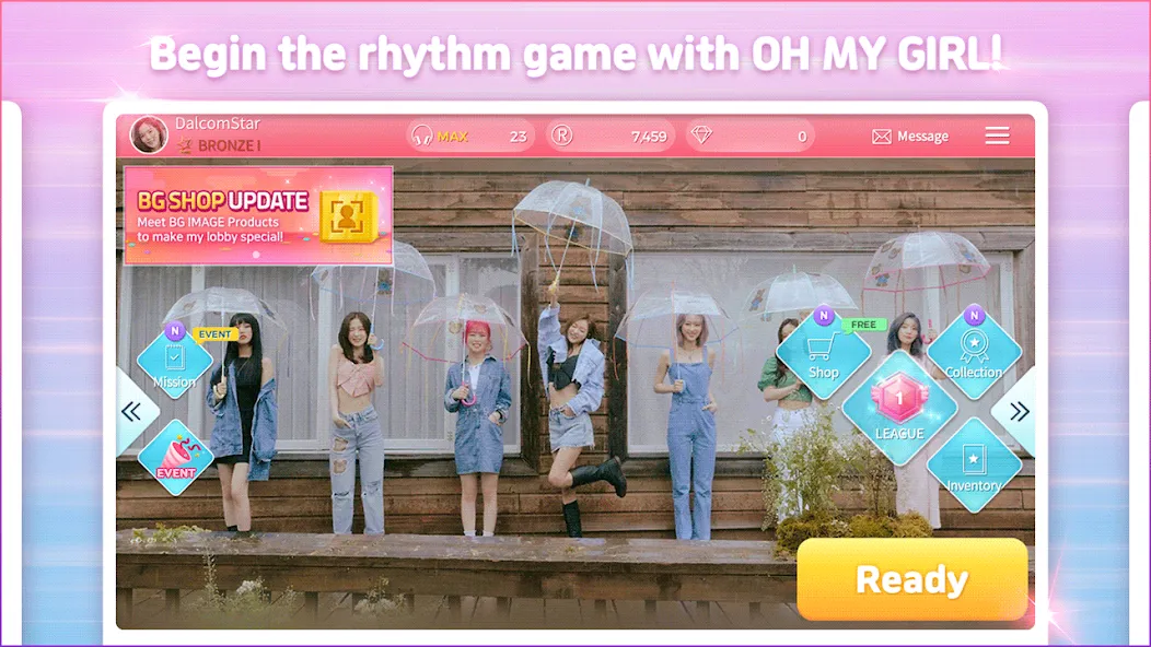 SUPERSTAR OH MY GIRL на Андроид — Мод Безлимитные алмазы и открыты все карты — скриншот 2
