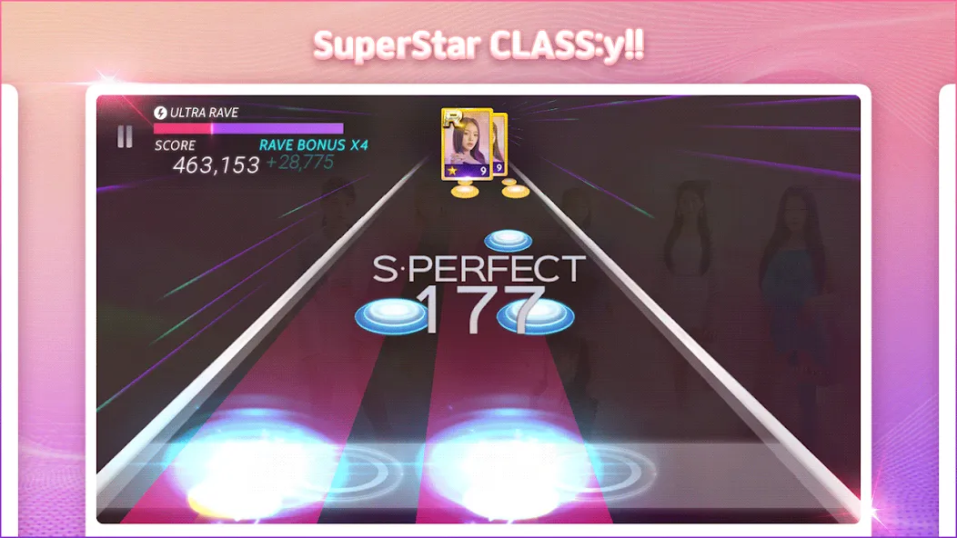 Скачать SUPERSTAR CLASS:y MOD APK — Много алмазов и открыты все карты — скриншот 3
