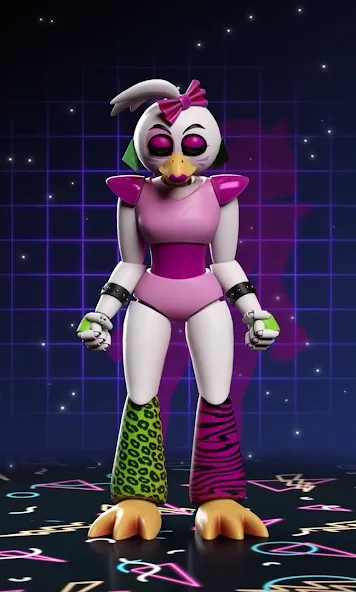 Glamrock Chica Workshop Glitch MOD — Глитч в мастерской чики на Андроид — скриншот 4 Glamrock Chica Workshop Glitch MOD — Глитч в мастерской чики на Андроид — скриншот 4