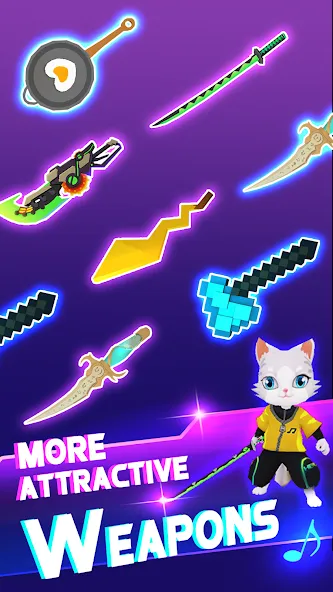 Скачать Blade Master — Последняя версия (Безлимитные монеты и усиленное оружие) — скриншот 5