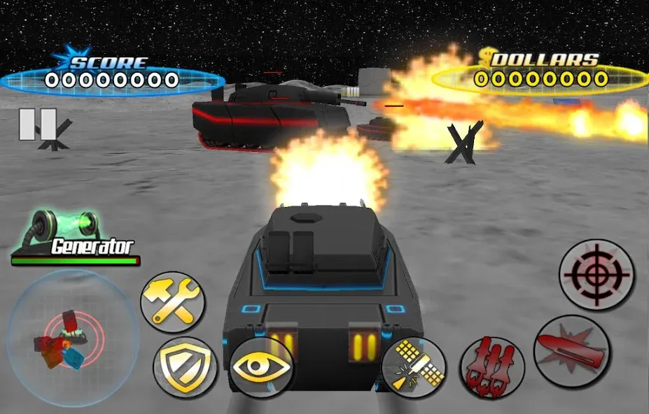 Скачать Tank War Defender 3 с модом — Безлимитные деньги и мощные танки — скриншот 4