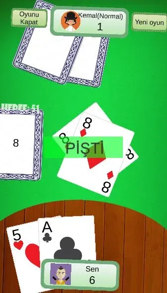 Скачать Klasik Pişti İnternetsiz на Android — Без рекламы и без интернета — скриншот 3 Скачать Klasik Pişti İnternetsiz на Android — Без рекламы и без интернета — скриншот 3