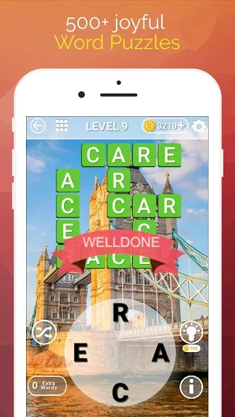 Взломанная Word Travel: Wonders Trip Game на Андроид — Безлимитные подсказки и монеты — скриншот 1 Взломанная Word Travel: Wonders Trip Game на Андроид — Безлимитные подсказки и монеты — скриншот 1