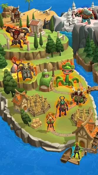 Heroics Epic Legend of Archero MOD APK на Android — Безлимитные деньги и энергии — скриншот 5
