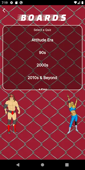 Скачать World Wrestling Trivia — Модификация Безлимитные монеты и все ответы открыты — скриншот 5