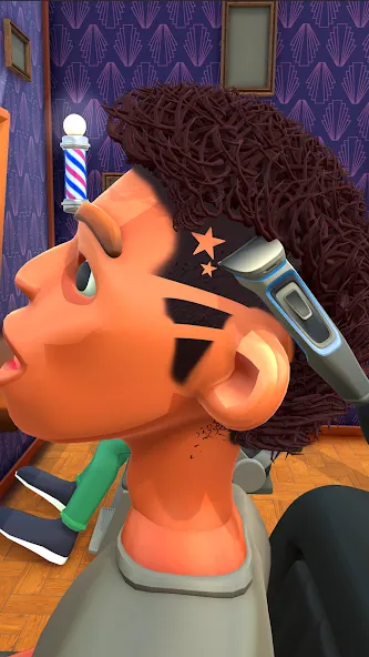 Fade Master 3D: Barber Shop — Безлимитные деньги и всё открыто — скриншот 5