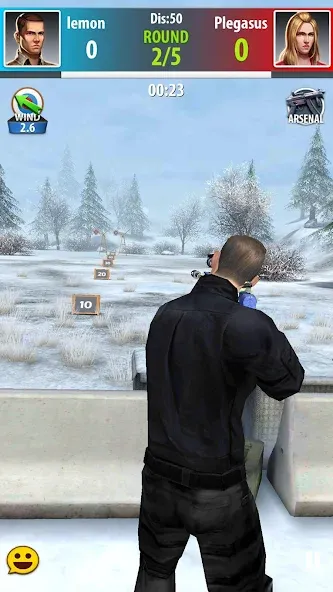 Shooting Battle MOD APK на Android — Безлимитные патроны и здоровье — скриншот 5