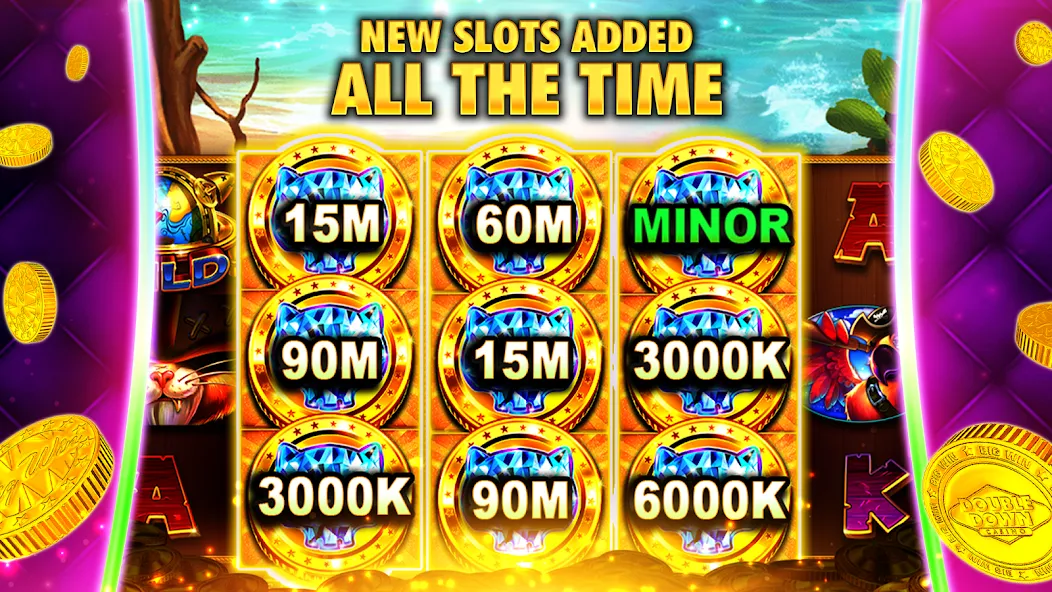 Скачать DoubleDown Casino Vegas Slots — Модификация Безлимитные монеты и бесплатные вращения — скриншот 3 Скачать DoubleDown Casino Vegas Slots — Модификация Безлимитные монеты и бесплатные вращения — скриншот 3