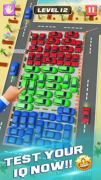 Скачать взломанную Unblock It Car Puzzle Game — Без рекламы и все уровни открыты — скриншот 3