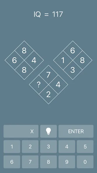 Скачать Math Riddles: IQ Test — Модификация Безлимитные подсказки и открыты все уровни — скриншот 5