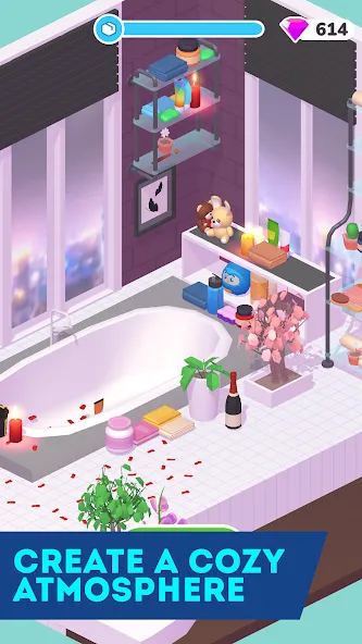 Скачать Decor Life - Home Design Game (Мод: Безлимитные деньги и все предметы открыты) на Андроид — скриншот 4 Скачать Decor Life - Home Design Game (Мод: Безлимитные деньги и все предметы открыты) на Андроид — скриншот 4