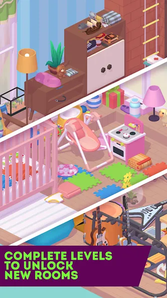 Скачать Decor Life - Home Design Game (Мод: Безлимитные деньги и все предметы открыты) на Андроид — скриншот 5 Скачать Decor Life - Home Design Game (Мод: Безлимитные деньги и все предметы открыты) на Андроид — скриншот 5