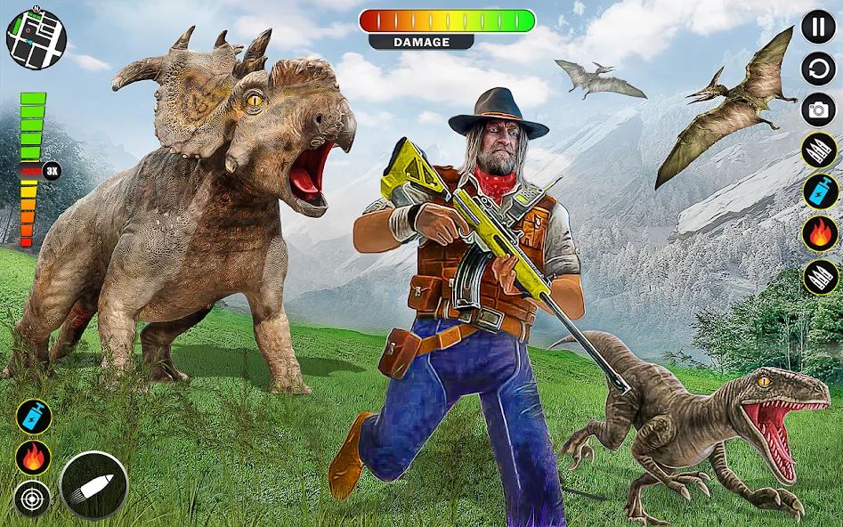 Скачать Real Dino Hunter 3D Gun Games — Модификация Безлимитные патроны и оружие — скриншот 4 Скачать Real Dino Hunter 3D Gun Games — Модификация Безлимитные патроны и оружие — скриншот 4