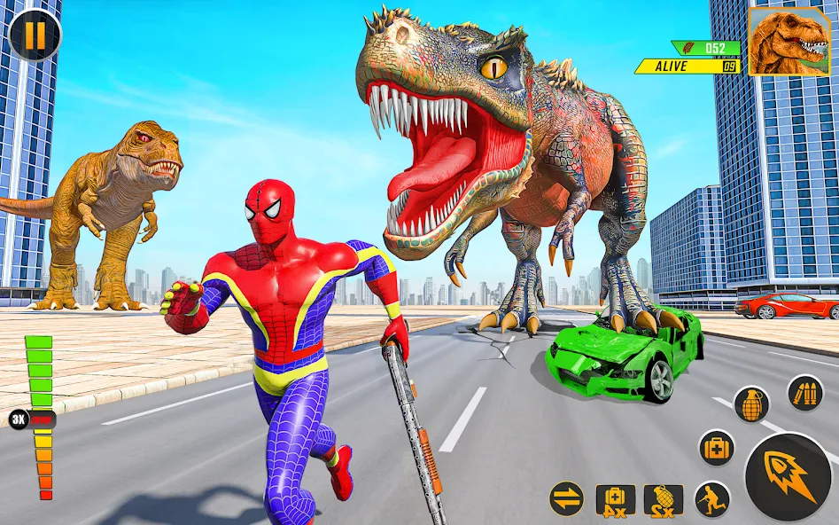 Скачать Real Dino Hunter 3D Gun Games — Модификация Безлимитные патроны и оружие — скриншот 5 Скачать Real Dino Hunter 3D Gun Games — Модификация Безлимитные патроны и оружие — скриншот 5