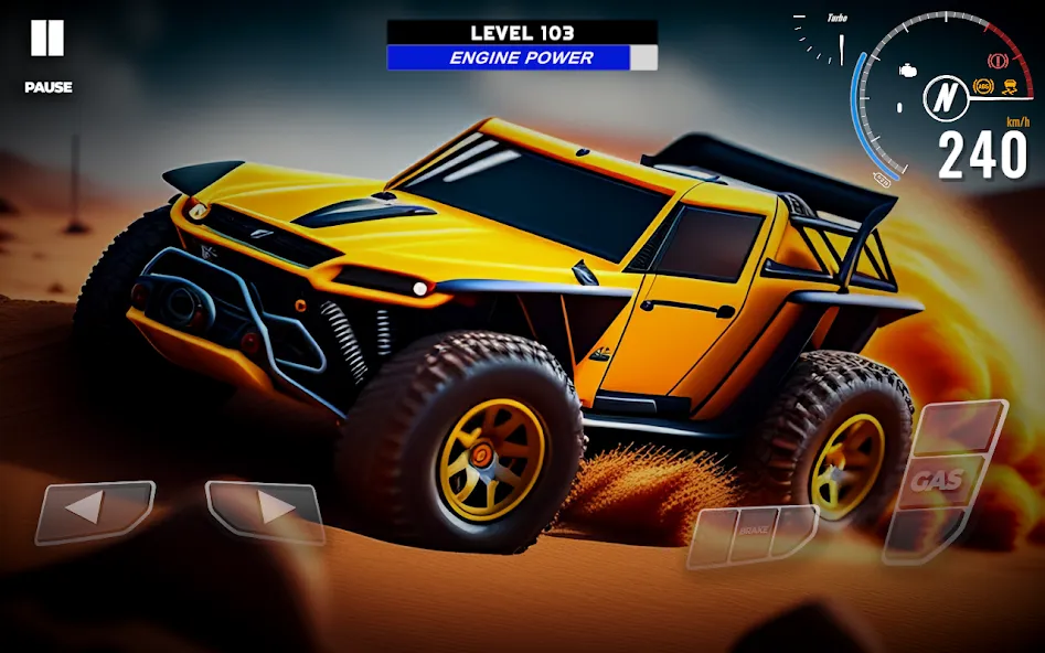 Offroad 4x4 Driving Simulator MOD — Безлимитные деньги и топливо на Андроид — скриншот 1