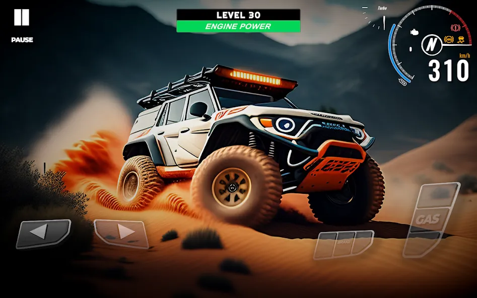 Offroad 4x4 Driving Simulator MOD — Безлимитные деньги и топливо на Андроид — скриншот 2