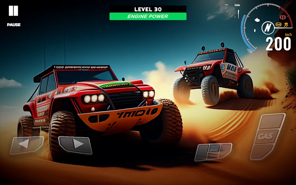 Offroad 4x4 Driving Simulator MOD — Безлимитные деньги и топливо на Андроид — скриншот 3