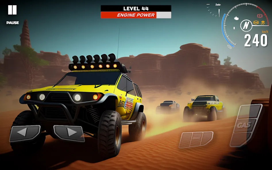 Offroad 4x4 Driving Simulator MOD — Безлимитные деньги и топливо на Андроид — скриншот 4