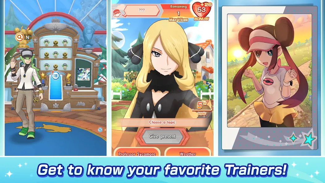 Pokémon Masters EX MOD APK на Android — Безлимитные кристаллы и усиленные синхропары — скриншот 3