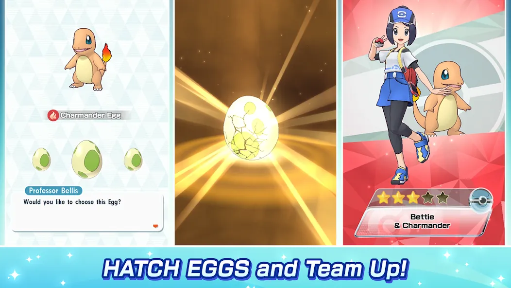 Pokémon Masters EX MOD APK на Android — Безлимитные кристаллы и усиленные синхропары — скриншот 5
