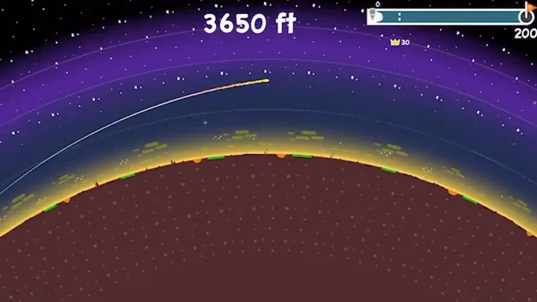 Golf Orbit: Oneshot Golf Games на Андроид — Мод Безлимитные деньги и открыты все уровни — скриншот 2