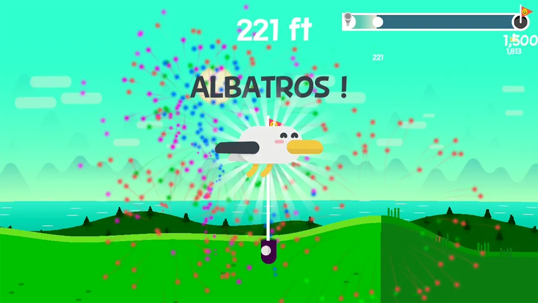 Golf Orbit: Oneshot Golf Games на Андроид — Мод Безлимитные деньги и открыты все уровни — скриншот 5