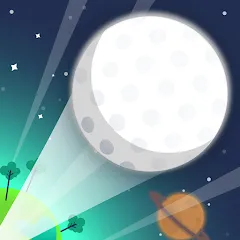 Golf Orbit: Oneshot Golf Games на Андроид — Мод Безлимитные деньги и открыты все уровни