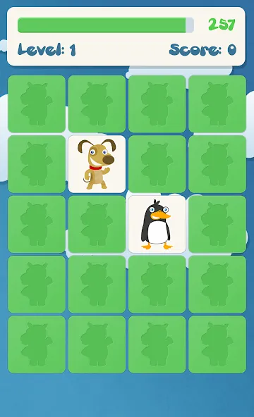 Скачать Animals memory game for kids с модом — Все животные и уровни открыты — скриншот 4