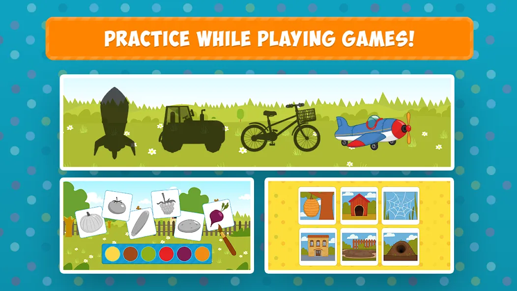 Скачать Tractor Games for Kids & Baby! на Андроид — Все тракторы и уровни открыты — скриншот 5