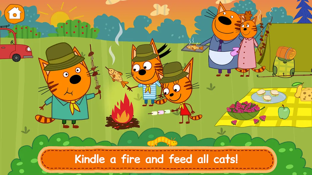 Скачать Kid-E-Cats: Kitty Cat Games! на Android — Все игры и костюмы открыты — скриншот 5