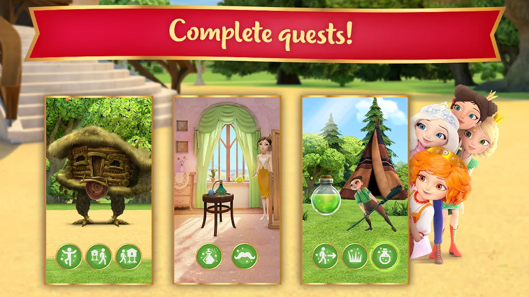Скачать Fun Princess Games for Girls! — Модификация Все игры и наряды открыты — скриншот 3