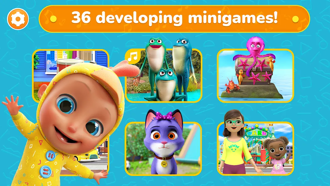 Скачать взломанную LooLoo Kids: Fun Baby Games! — Разблокированы все детские игры — скриншот 2