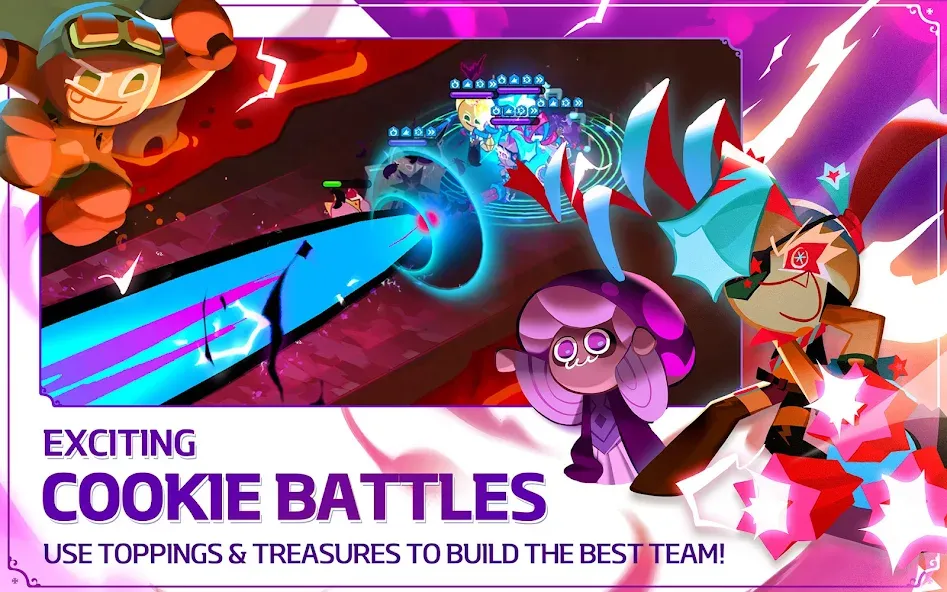 Скачать CookieRun: Kingdom на Андроид — Безлимитные ресурсы и кристаллы — скриншот 5