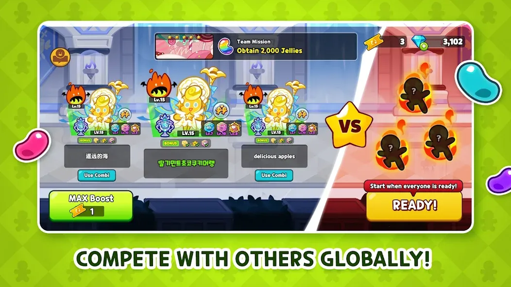 CookieRun: OvenBreak на Андроид — Мод Безлимитные кристаллы и энергия — скриншот 5