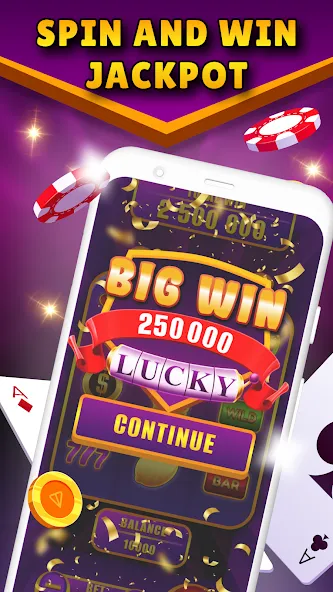 Скачать Slot Machines: Casino Slots на телефон — Безлимитные монеты и бонусы — скриншот 1