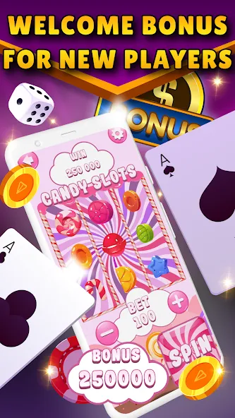 Скачать Slot Machines: Casino Slots на телефон — Безлимитные монеты и бонусы — скриншот 2